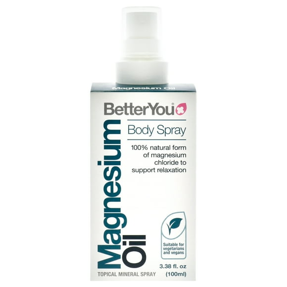 Spray corporal de aceite de magnesio BetterYou 3.38 oz Unisex