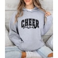 thumbnail image 5 of Cheer Mama Hoodie for Women Cheerleading Mom Game Day Pullover Sweatshirt, Gray Hoodie, XL, 5 of 8