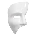thumbnail image 2 of Beistle 60820-W Masque Fantôme, Blanc - Lot de 24, 2 of 3