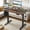Reddish Brown, variant on Large Standing Desk  Adjustable Height Raising Desk That Raises Up and Down for Productive Home & Office Setups