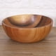 thumbnail image 2 of Natural Hand-made Wooden Salad Bowl Classic Large Round Salad Soup Dining Bowl Plates Wood Kitchen, 2 of 4