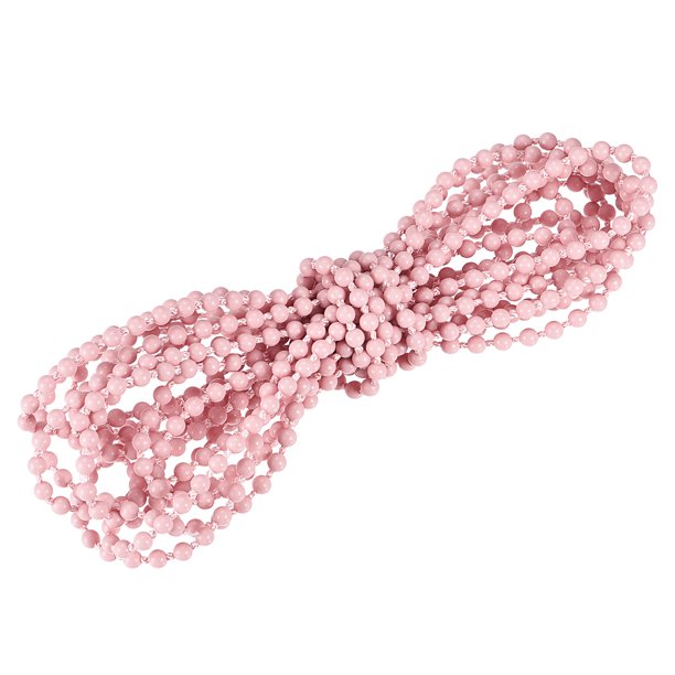 Persianas Cuenta Cadena Cordón, 3.83 Yardas Romana Vertical Rodillo Sombras para Ventana Cortina Persiana Repuesto Parte, Rosa Unique Bargains persianas enrollables para tratamiento de ventanas