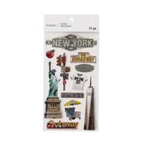 12 Pack: New York City Stickers by Recollections