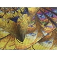 thumbnail image 4 of Ambesonne Yellow and Blue Quilted Bedspread Set 3 Pcs, Mandala, Queen Size, Multicolor, 4 of 5