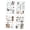 3, variant on Bullets Journals Decal PET Travel Scrapbooking Sticker Lovely Decorative Sticker for Diys Craft Journaling Scrapbooks