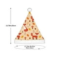thumbnail image 3 of Rateoe Cute Foxes Santa Hat Confortable Christmas Hat for Christmas Party Favors Fit for Kids, 3 of 6
