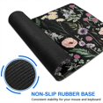 thumbnail image 6 of Long Mouse Pads for Desk,Pioneer Flower Floral Print Pattern Desk Mats on Top Of Desks, Desk Mouse Pad Extra Large with 3mm Non-Slip Base and Stitched Edge for Gaming,Office,Work,Home 35.4"x15.7", 6 of 6