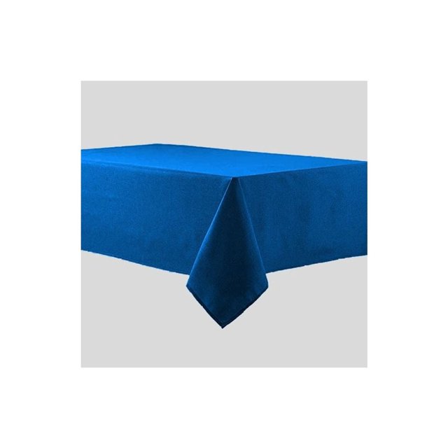 Nappe 36"x36 Pouces Tissu 7.1-oz. Polyester Filé Article d'Importation "Harmony" Couleur Marine 4/paquet