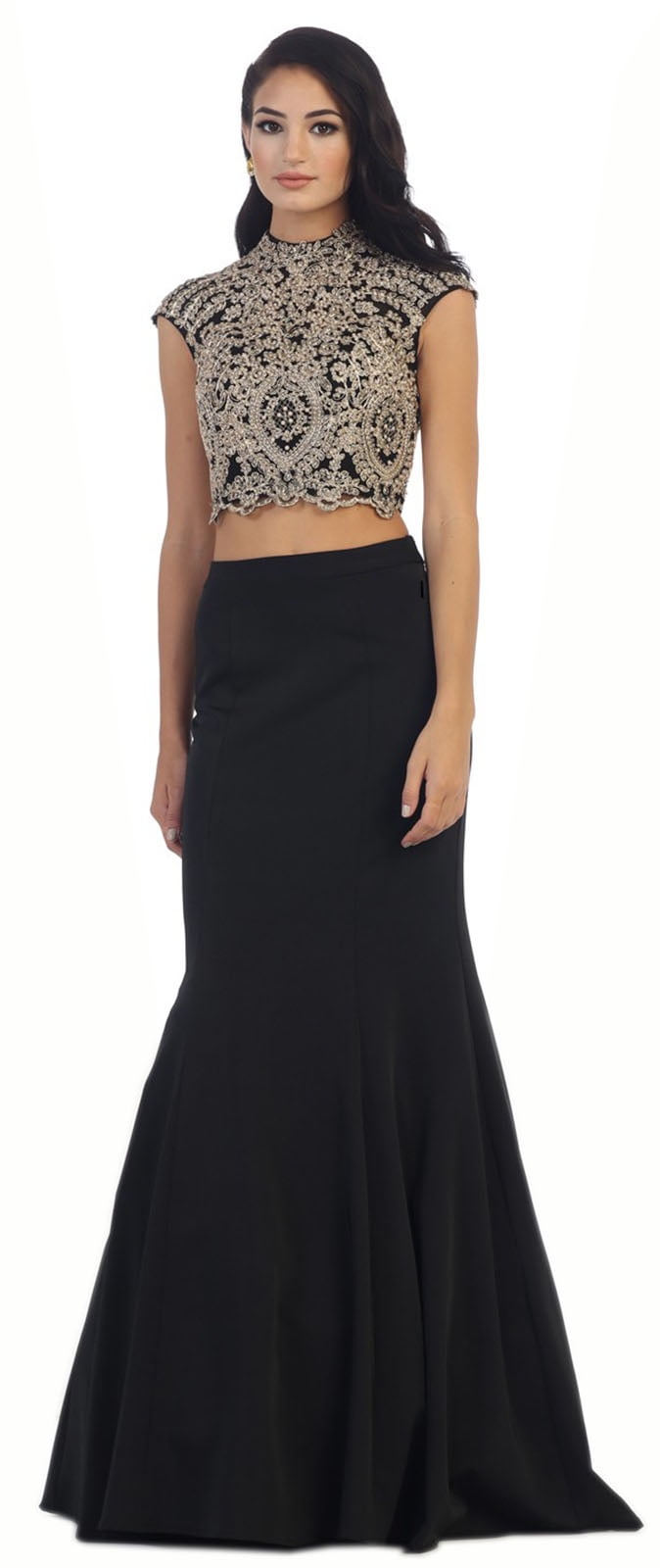 2 piece prom dress sale