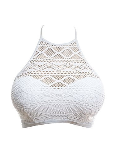 white underwire crop top
