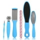 thumbnail image 2 of Lima para pies NikouMX 8 piezas Azul y Blanco, 2 of 8
