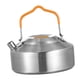 thumbnail image 2 of Hervidor de camping, tetera, cafetera, multiusos, de acero inoxidable, ligero, de rápida cocción. 1L plata esmerilada, 2 of 8