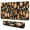 Halloween Pumpkin Doodle, variant on Long Mouse Pads for Desk,Halloween Pumpkin Doodle Pattern Desk Mats on Top Of Desks, Desk Mouse Pad Extra Large with 3mm Non-Slip Base and Stitched Edge for Gaming,Office,Work,Home 47.3x23.6in