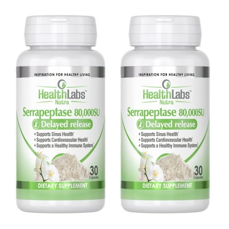 Serrapeptase Supplement for Inflammation, Sinus Issues, Asthma, Joint