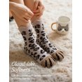 thumbnail image 3 of PUMIER Warm & Cozy Christmas Gifts for Women, Fluffy Fuzzy Sock, Plush Sleeping Slipper Socks - Soft Warm Fabric, 3 of 6