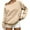 Khaki #004, variant on Mohiass Womens Off the Shoulder Sweatshirt Oversized Long Sleeve Tops Trendy Cute Loose Plain Fall Hoodie with Pocket Dark Green M