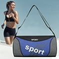 thumbnail image 3 of Hearth & Gear High Volume Athletic Bag Outdoor Travel Messenger Bag Versatile Sport Kit Unisex Luggage Handbag Workout Bags Gym Duffle Bag Backpack Sports Duffel Bags Travel Overnight Bag Drawstring, 3 of 3