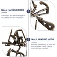 thumbnail image 3 of Oraceous 24Pcs Wall Mounted Metal Hooks Vintage Coat Hangers Coat Hooks (Bronze), 3 of 10