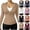 #03 Khaki, variant on Womens Zip Up Hoodie UPF 50+ Long Sleeve Fitted Lightweight Jacket With Thumb Holes Daily Casual Sun Protection Tops,M,#03 White
