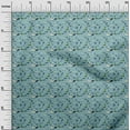 thumbnail image 3 of oneOone Rayon Grayish Blue Fabric Kids Sewing Fabric By The Yard Printed Diy Clothing Sewing Supplies 56 Inch Wide, 3 of 4