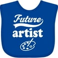 thumbnail image 3 of Inktastic Future Artist Art Occupation Boys or Girls Baby Bib, 3 of 4