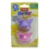 Playtex Baby Binky Angled Latex Pacifiers(colors may vary)