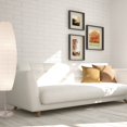 thumbnail image 3 of Light Accents DIPLOMA Chrome Floor Lamp with Paper Shade  White, 3 of 6