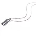 thumbnail image 3 of Favorite Stainless Steel Razor Blade Pendant Fashion Ball Chain Necklace S AL, 3 of 9