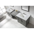 thumbnail image 3 of Design Element Estate 102" Double Sink Bathroom Vanity Modular Set in Gray, 3 of 6