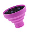thumbnail image 1 of Plastic Collapsible Silicone Styling Hair Dryer Blower Diffuser Tool Curl Hair Blower Nozzle Purple, 1 of 9