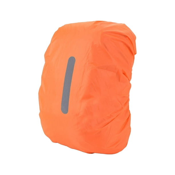 Mochila Impermeable Perfecl con Tiras Reflectantes 30-40L para Ciclismo Senderismo Naranja