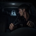 thumbnail image 2 of 1 Pack Scary Headrest Covers for Cars, 10x11'' Snug Fit Car Headrest Cover, Breathable Polyester Spooky Ghost Face Auto Seat Protector for Halloween Car Decorations & Vehicle Accessories, 2 of 5