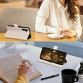 thumbnail image 3 of for Samsung Galaxy A14 4G 5G Phone case[RFID Blocking Leather],Flip Folio Book[3 Credit Card Slot] Shockproof Protector,Holder Stand Cover,Women Men for Samsung A14 Wallet Cases White, 3 of 12