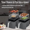 thumbnail image 5 of 201SS Stainless Steel Hot Air Fryer Accessory Compatible with Ninja Foodi AF300EU and AF400EU Models, Includes Rack, 5 of 5