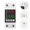 thumbnail image 4 of Adjustable Over/Under Voltage & Overcurrent Protector 220V, For Din Rail Mount, 4 of 5