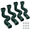 4 Pack Green, variant on 4 Pack Green Flexible Gutter Downspout Extensions, Extendable 21" to 67" for Rainwater Drainage