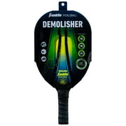 Franklin Sports Wooden Pickleball Paddle - Demolisher - Black, Blue, Yellow - 11oz