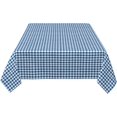 thumbnail image 6 of Rectangle Tablecloth 60x102 Inch, Blue Grids Tablecloths Rectangular Stain Resistant Tabletop Covers Outdoor Tablecloth for Dining Table, Buffet Parties and Camping, 6 of 8