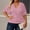 Red, variant on Hauaitttt Women's Plus Size V Neck T Shirt Casual Stretchy Waist Comfortable Summer Fall Top for Everyday Wear with Jeans Long Sleeves Women 2 Shirt Stretchy Shirts for Women plus Size Womens