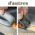 thumbnail image 3 of Tira de borde de melamina adhesiva en forma de U de 16 mm y 2 m de Lojalitet, tira de borde de roble sin planchado para encimera, borde de chapa de madera TPE de goma suave para muebles, 3 of 5