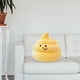 thumbnail image 3 of Cojín de peluche divertido con forma de emoticono para abrazar y decorar el hogar y la sala de estar. Amarillo, 3 of 8