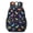 Dinosaur and Planets, variant on Dinosaur and Planet Purple Pattern 17" School Backpacks for Teens,Waterproof Oxford Fabric,S-Shape Padded Straps for School,Travel,Hiking,Camping
