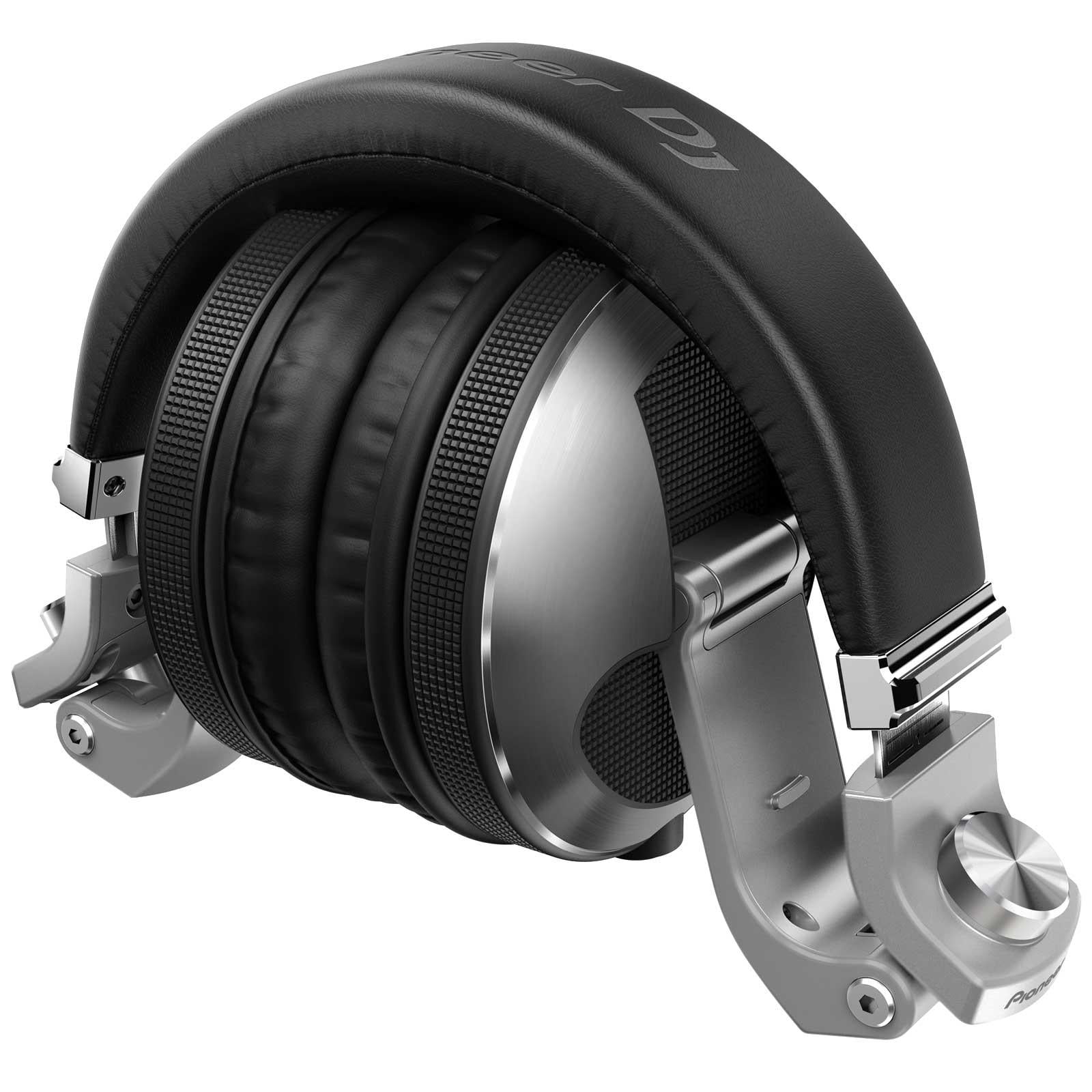 Pioneer DJ HDJ-X10 Flagship Over-ear Silver DJ Headphones with Gear Bag Package