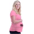thumbnail image 6 of First Time Mommy Cute Pregnancy Women's Maternity T Shirt Tee Brisco Brands S, 6 of 7