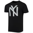 thumbnail image 2 of Men's Red Jacket Black New York Black Yankees Archive Collection Brass Tacks T-Shirt, 2 of 3