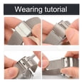 thumbnail image 2 of Correa Para Apple Watch, Acero Inoxidable, Hebilla con Funda, 2 of 5