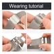 thumbnail image 4 of Correa Para Apple Watch, Acero Inoxidable, Hebilla con Funda, 4 of 5