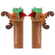 thumbnail image 1 of 2 fundas navideñas para manijas de refrigerador, lindas cubiertas 3D para manijas de electrodomésticos de cocina para decoración navideña, 1 of 5