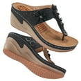 thumbnail image 3 of Ablanczoom Women Sandals - Massage Function Platform & Wedge Sandals for Women Shoes, 3 of 7