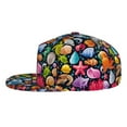 thumbnail image 4 of Uemuo Underwater Diving Animals Pattern Women's Baseball Cap,Straight Brim Hat,Golf Dad Hat,Travel Hat,Sun Protection Cap,Everyday Accessory, 4 of 9